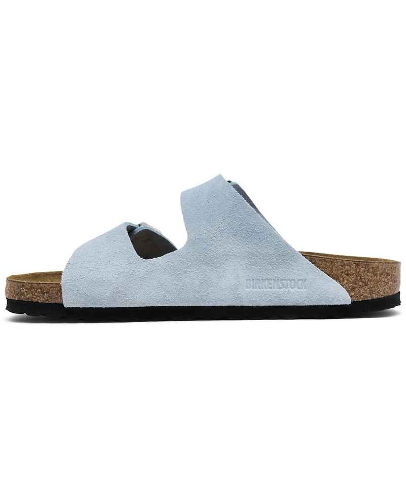 Birkenstock Women's Arizona Suede Leather Sandals from Finish Line