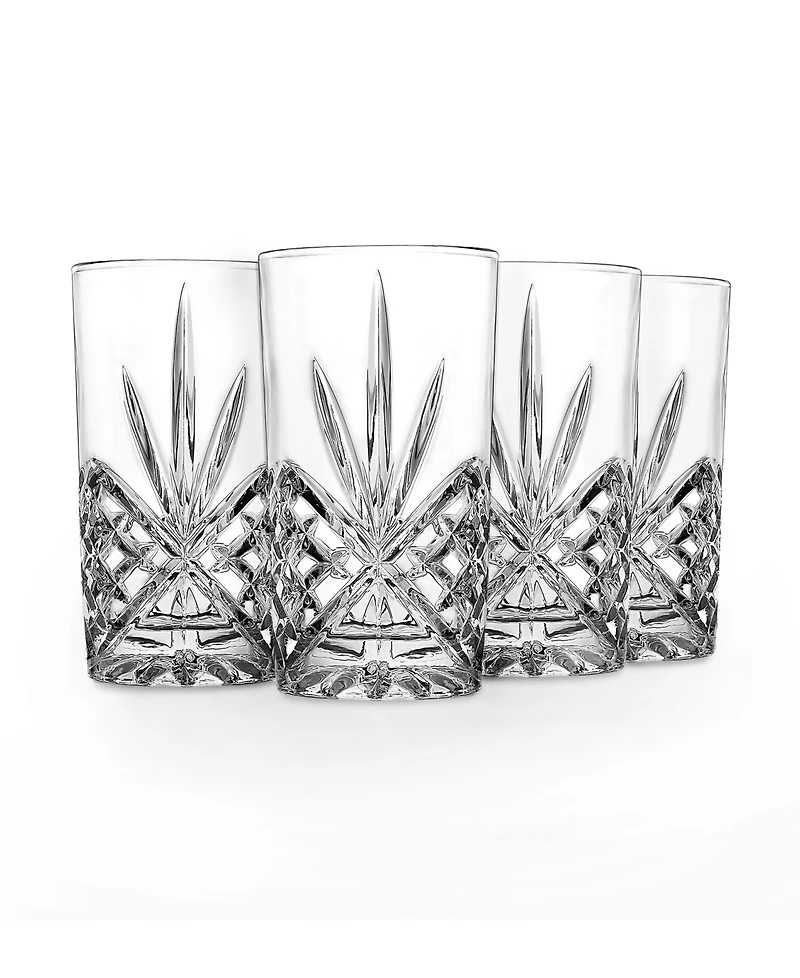 Godinger Dublin Highball Glasses - 12oz., Set of 4
