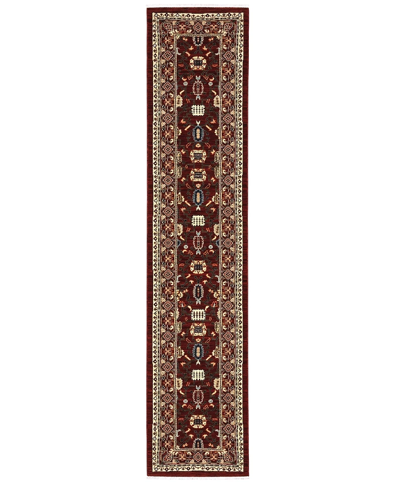 Oriental Weavers Lilihan 043S6 2'6"x12' Runner Area Rug