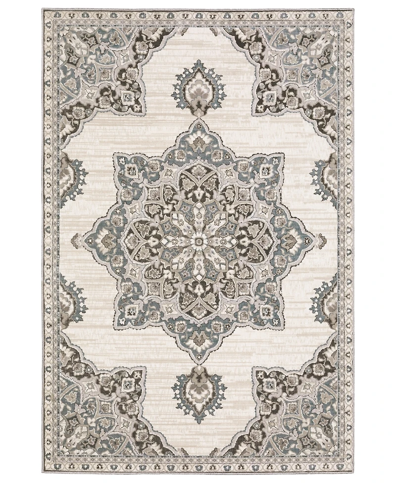 Oriental Weavers Ellington ELL01 6'7"x9'6" Area Rug