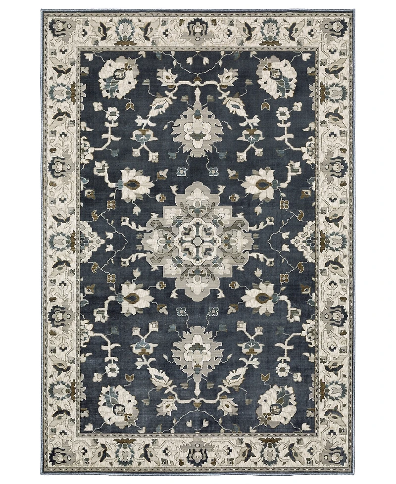 Oriental Weavers Ellington ELL08 3'10"x5'5" Area Rug