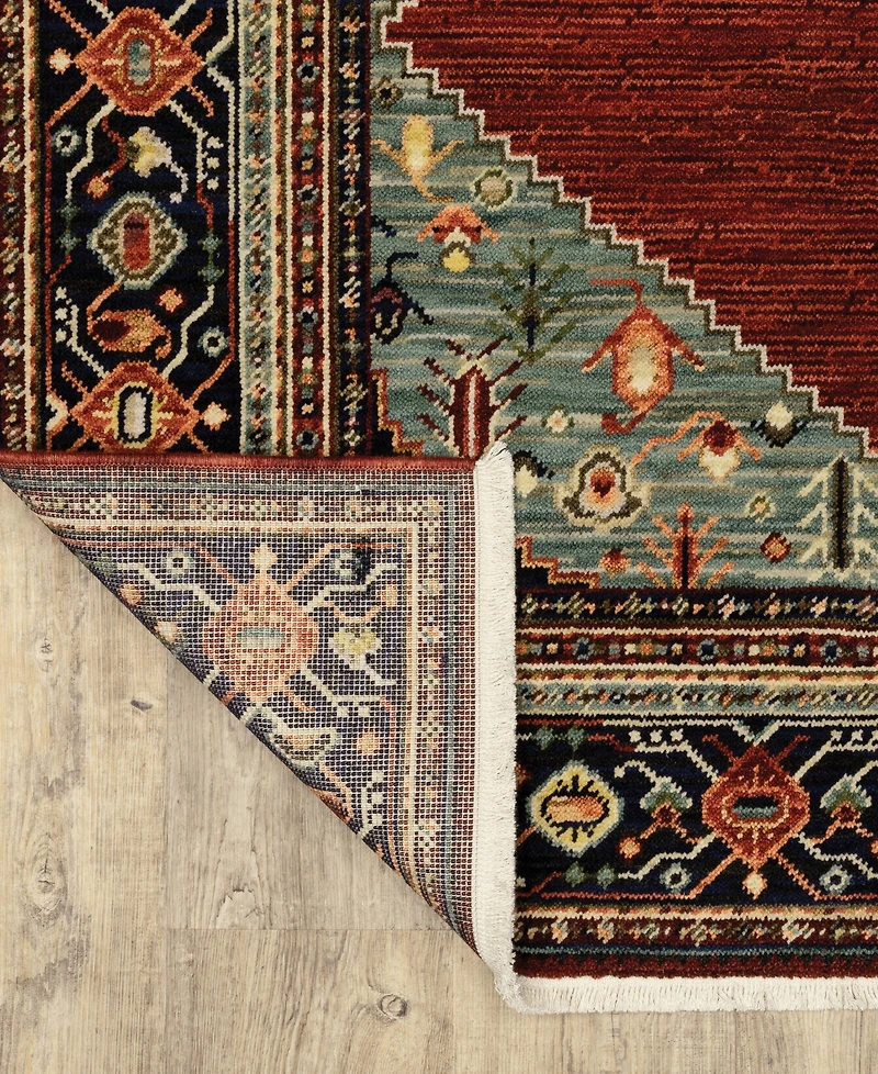 Oriental Weavers Lilihan 5503M 2'6"x12' Runner Area Rug