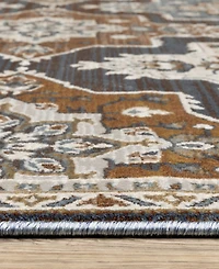 Oriental Weavers Ellington ELL07 2'3"x7'6" Runner Area Rug