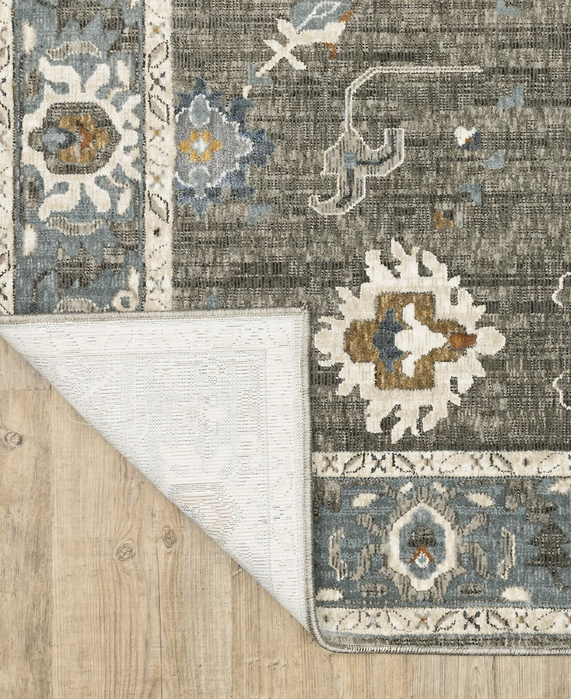 Oriental Weavers Ellington ELL09 2'3"x7'6" Runner Area Rug