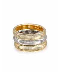 Ettika Flex Snake Chain Stretch Bracelet Set