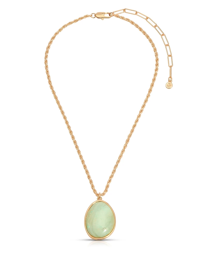 Ettika Amazonite Pendant Necklace