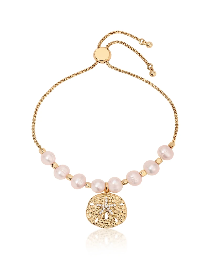 Ettika Sand Dollar Adjustable Bracelet