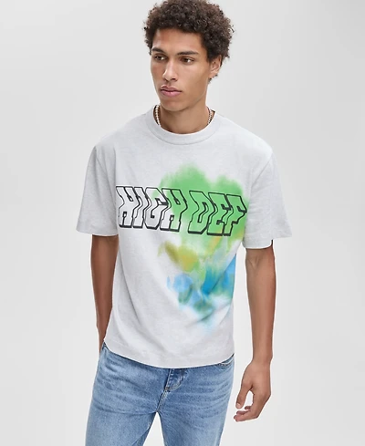 Mode of One Men's Relaxed Fit Short Sleeve Crewneck Graphic T-Shirt