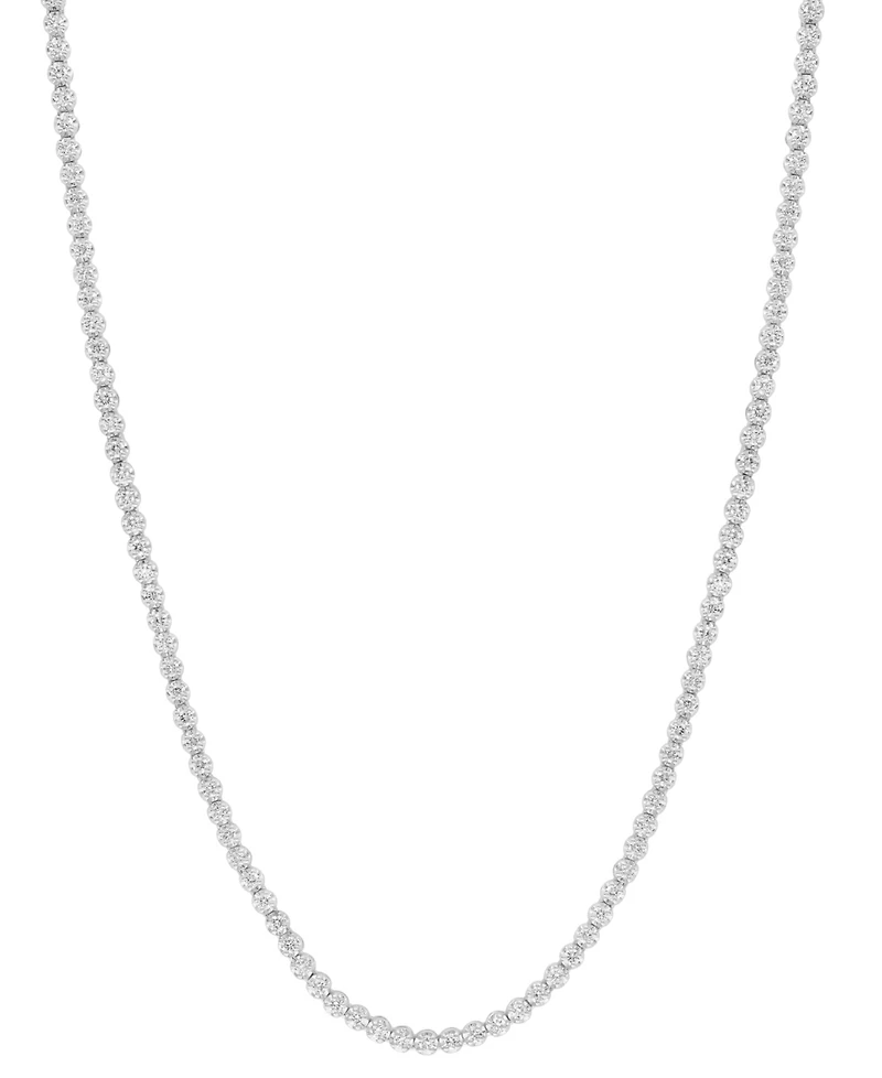 Effy Lab Grown Diamond 17-1/2" Collar Necklace (3 ct. t.w.) in 14k White Gold