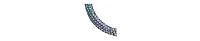 Sohi Women's Crystal Hoop Earrings