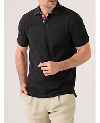 Koy Clothing Men's Short Sleeve Pique Cotton Polo