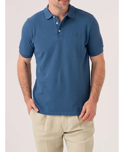 Koy Clothing Men's Short Sleeve Pique Cotton Polo
