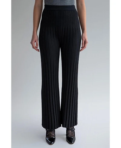 Sskein Women's Marcelle Pleated Knit Trousers
