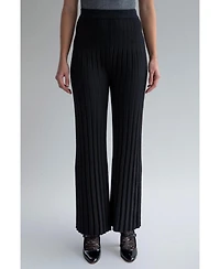 Sskein Women's Marcelle Pleated Knit Trousers