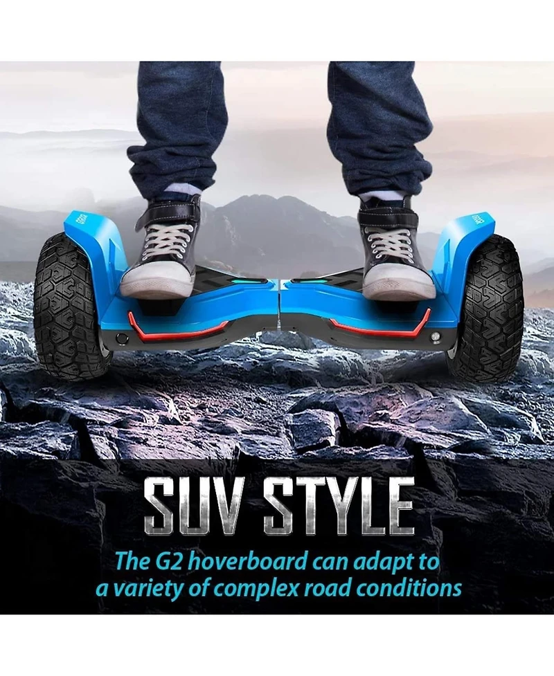 Warrior 8.5" All-terrain Hoverboard Off-road Scooter