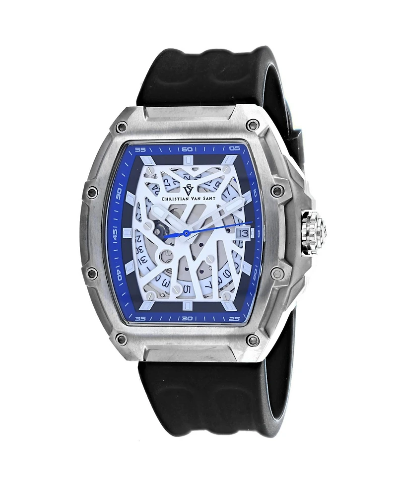 Christian Van Sant Men's Odyssey White Dial Watch