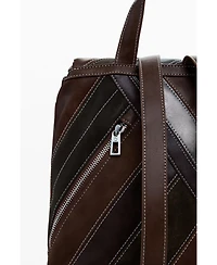 Desigual Women's Small backpack with straps and zippers