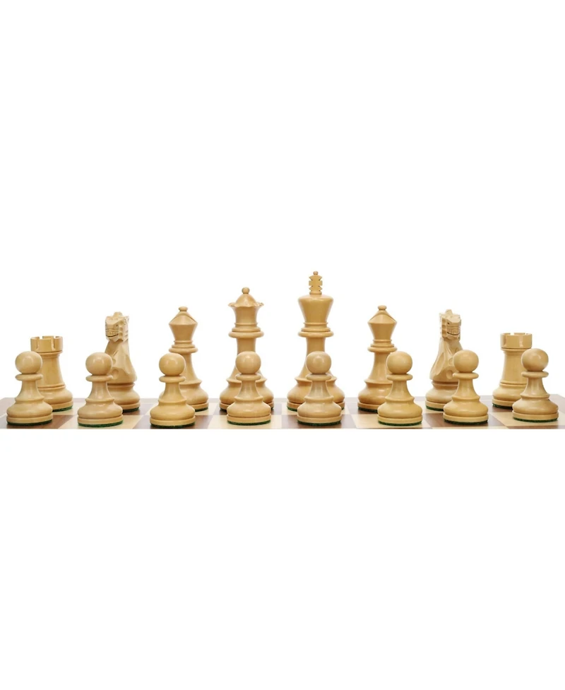 We Games English Staunton Chess Pieces, Weighted with 4 in. King