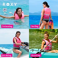 Roxy Uscg Approved Women s Life Vest, Lightweight Epe Foam and Drain Holes