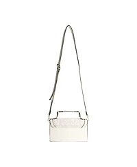 True Religion Studded Denim Flap Bag