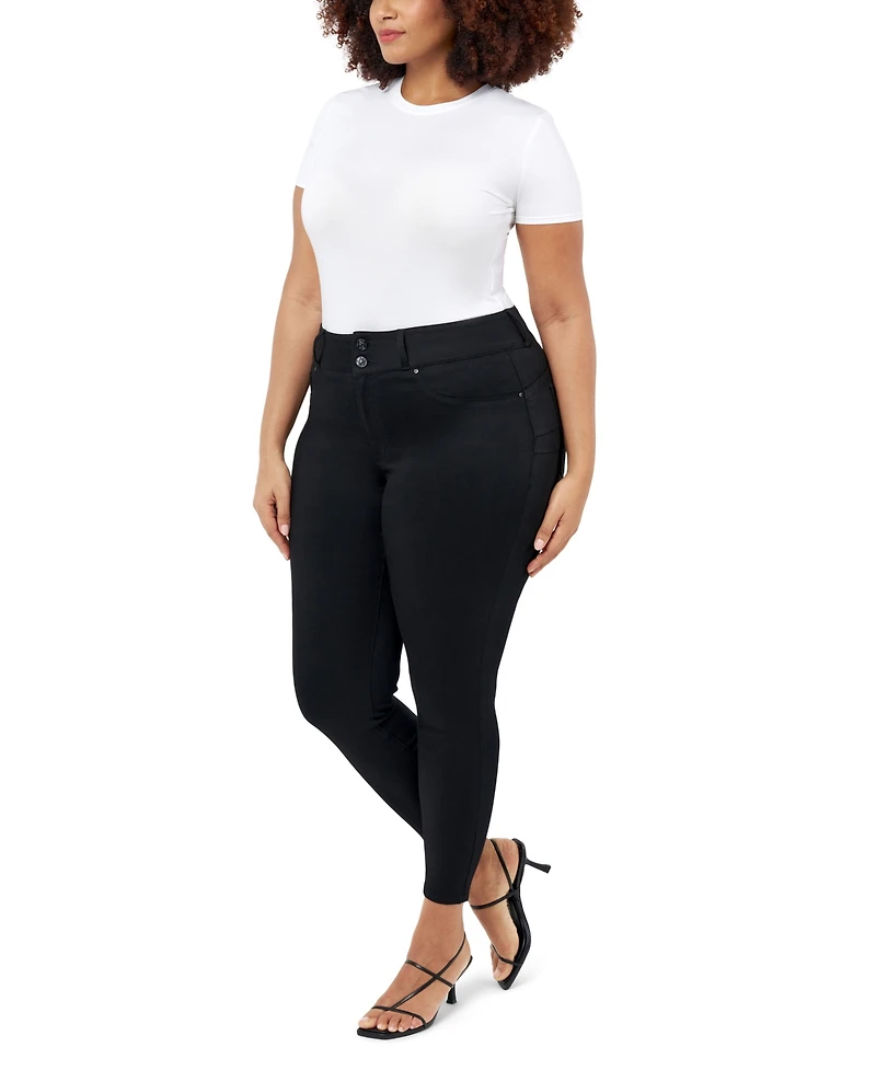 Seven7 Plus High Rise Curvy Legging Jeans