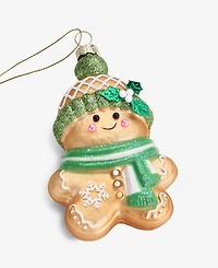 Holiday Lane Gingerbread Village Glass Ornament, Macy's Exclusive