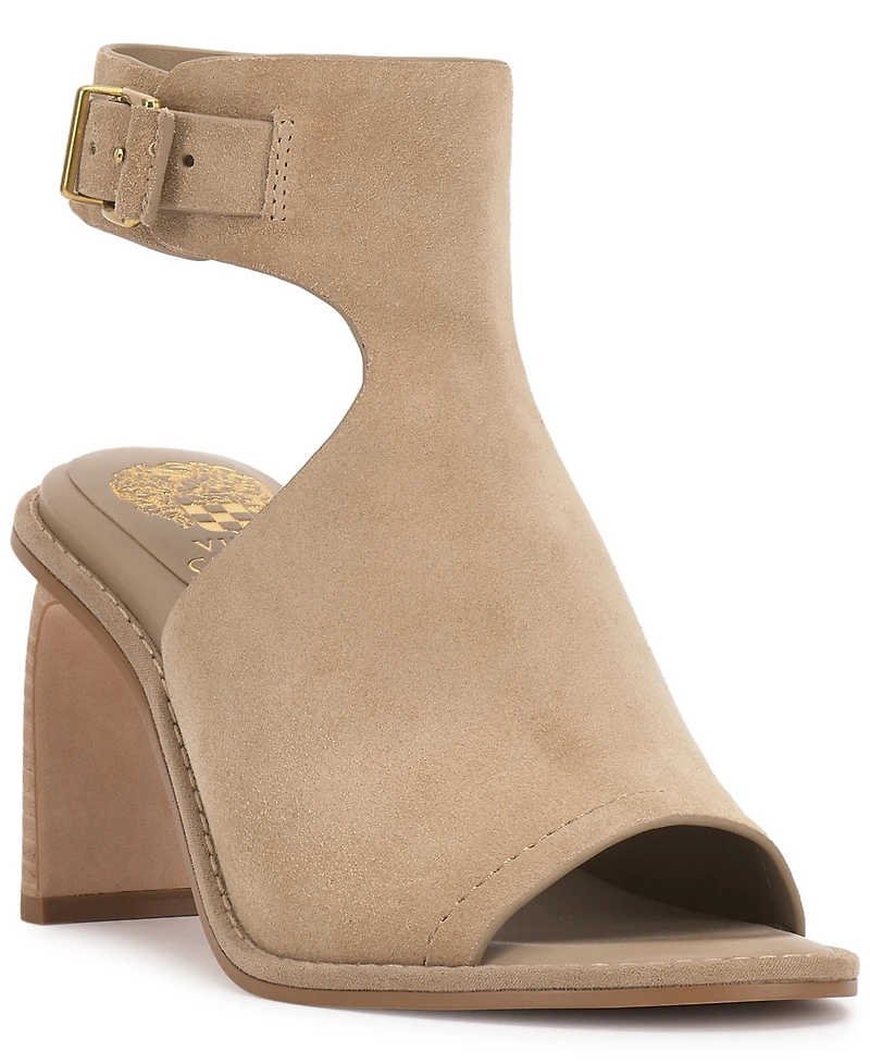 Vince Camuto Women's Faelan Ankle Strap Peep Toe High Heels
