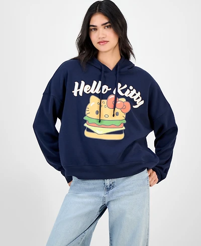 Grayson Threads, The Label Juniors' Hello Kitty Cheeseburger Hoodie