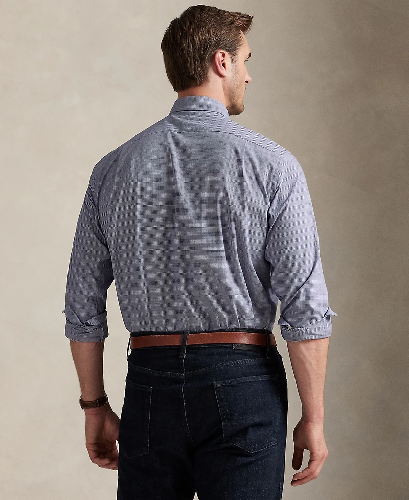 Polo Ralph Lauren Men's Big & Tall Plaid Stretch Poplin Shirt