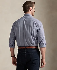 Polo Ralph Lauren Men's Big & Tall Plaid Stretch Poplin Shirt