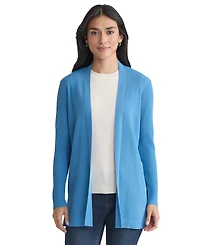 Jones New York Women's Sutton Ribbed Long-Sleeve Cardigan Sweater