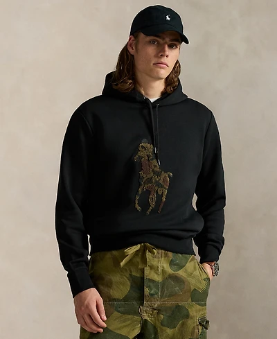 Polo Ralph Lauren Men's Camo Big Pony Double-Knit Hoodie