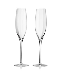 Waterford Elegance Optic Flute 8 oz, Set of 2