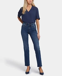 Nydj Women's Marilyn Straight Jeans
