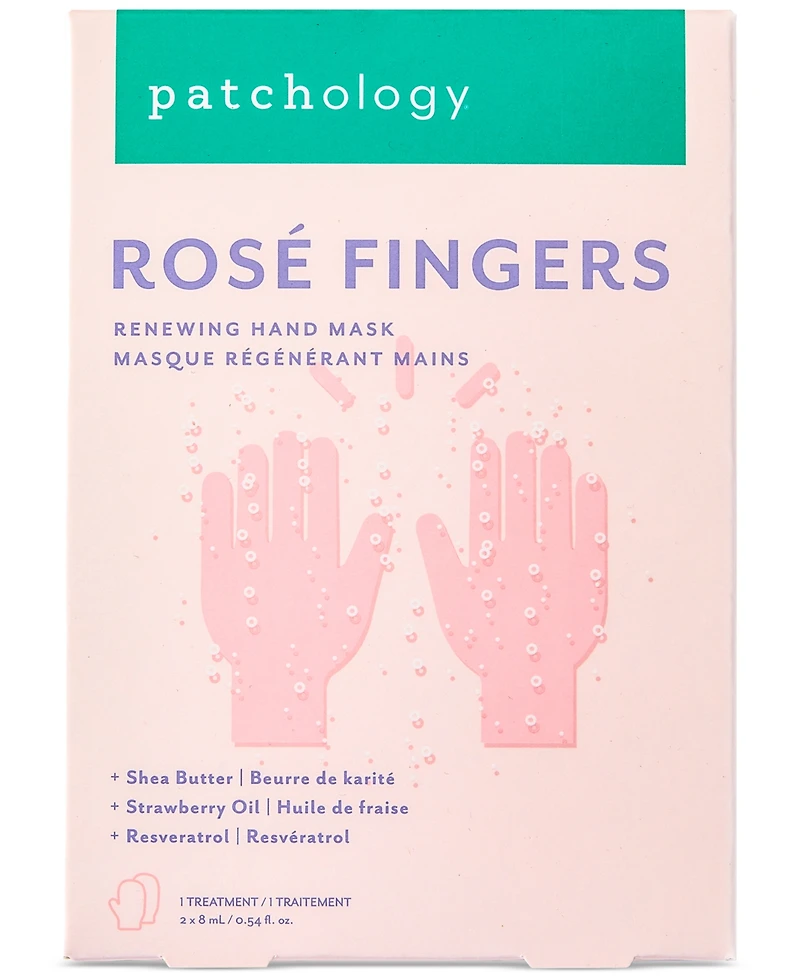 Patchology Rose Fingers Renewing Hand Mask