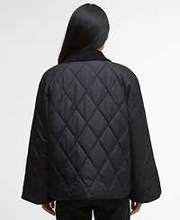 Barbour Women's Martha Corduroy-Collar Quilted Jacket