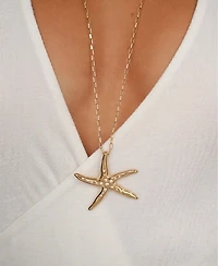 Ettika Starfish Luxe Pendant Necklace