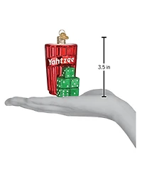 Old World Christmas 3.5" Hasbro Yahtzee Ornament