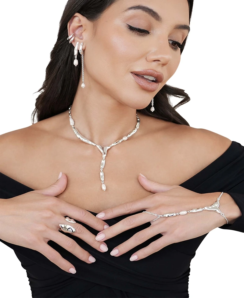 Ettika Liquid Metal Hand Chain