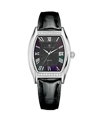 Christian Van Sant Women's Gemma Black Dial Watch - CV2440