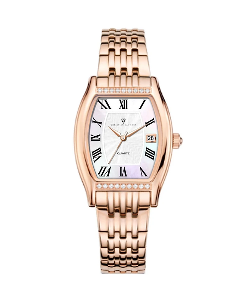 Christian Van Sant Women's Gemma White Dial Watch