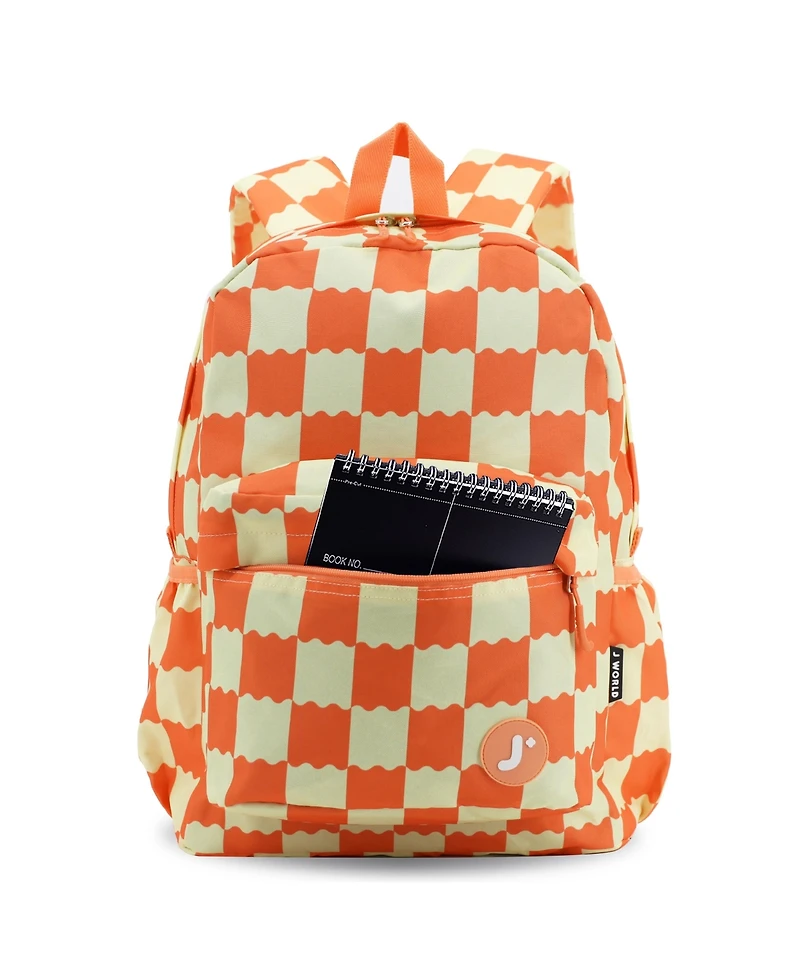 J World Unisex Oz 17" Daily Backpack For School And Travel