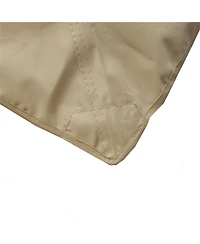Flynama Replacement Canopy Top for Lowe's Allen Roth Heavy Duty Gazebo Roof Gazebo Top with Air Vent 10X12 Gazebo CoverReplacement Top Only (beige)