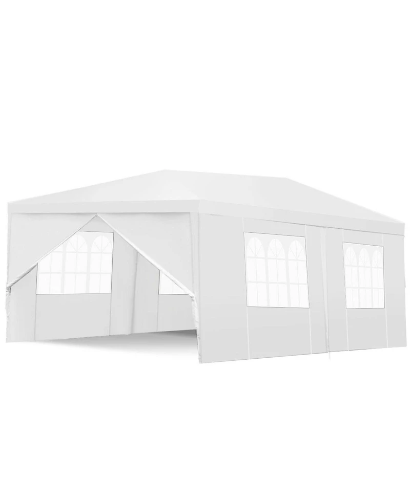 Costway 10'x20'Canopy Pavilion Cater Events Outdoor Party Tent