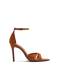 Schutz Women's Hilda Leaf Strappy Pointy Toe Sandals
