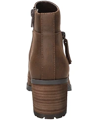 Bella Vita Women's Janita Block Heel Ankle Booties