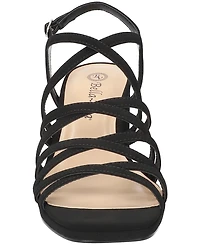 Bella Vita Women's Damsel Square Toe Heeled Sandals