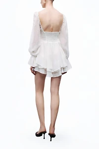Nocturne Women's Ruffle Mini Dress