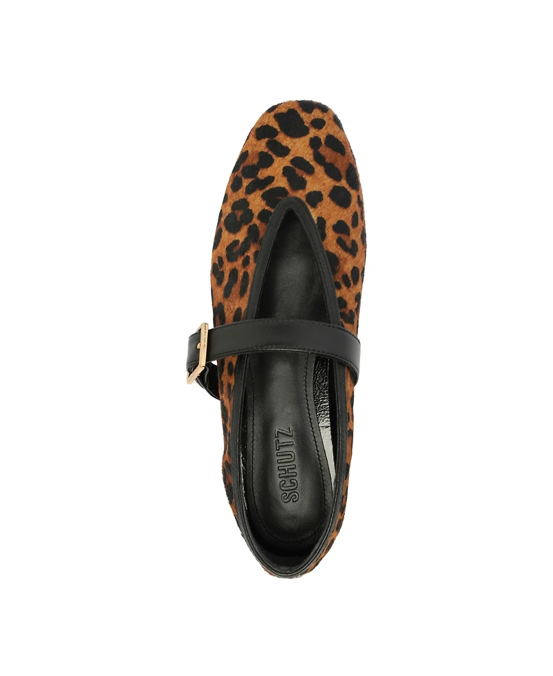 Schutz Women's Courtney Ballet Buckle Flats