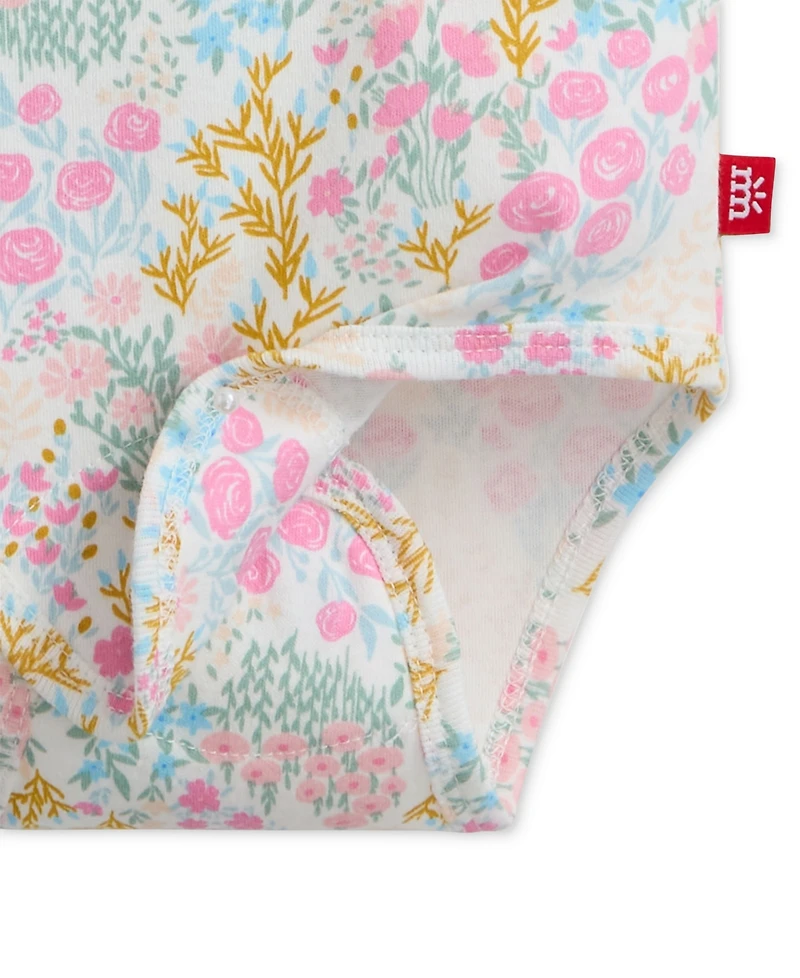 Magnetic Me Baby Cotton Bodysuits, 3 Pack